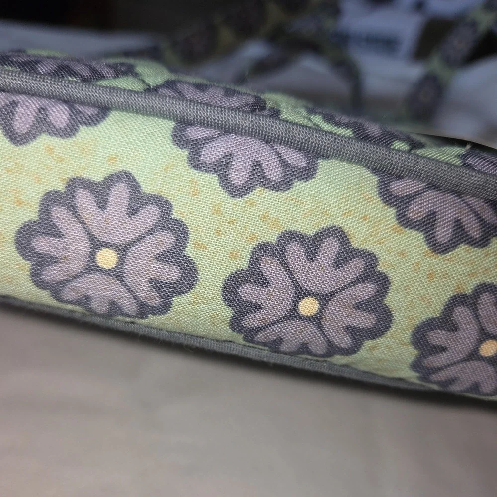 Vera‎ Bradley Hipster Purse & Wallet Set Green Nomadic Blossoms